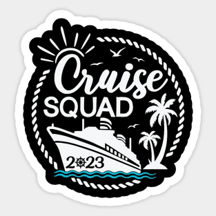 Cruise Squad 2023 Sticker